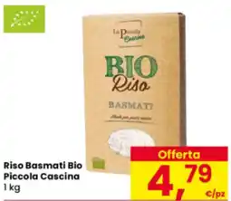 Eurospar Riso Basmati Bio Piccola Cascina offerta