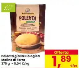 Eurospar Polenta gialla Biologica Molino di Ferro offerta