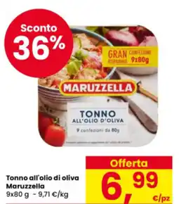 Eurospar Tonno all'olio di oliva Maruzzella offerta