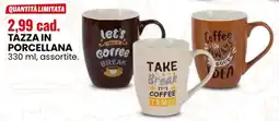 Eurospin Tazza in porcellana offerta