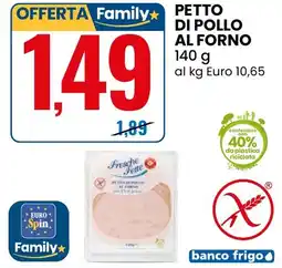 Eurospin Petto di pollo al forno offerta