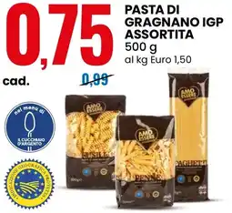 Eurospin Amo essere pasta di gragnano igp offerta
