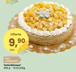 Eurospar Torta Mimosa offerta