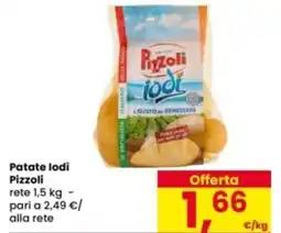 Eurospar Patate lodi Pizzoli offerta