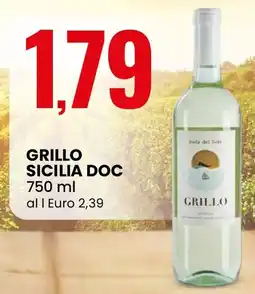 Eurospin Grillo sicilia doc offerta