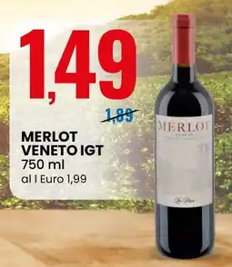Eurospin Merlot veneto igt offerta