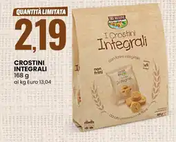Eurospin Tre mulini crostini integrali offerta