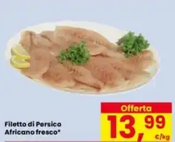 Eurospar Filetto di Persico Africano fresco offerta