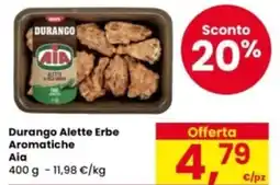 Eurospar Durango Alette Erbe Aromatiche Aia offerta