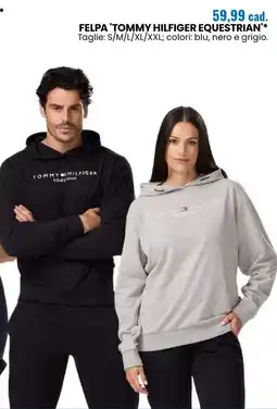 Eurospin Felpa 'tommy hilfiger equestrian' offerta