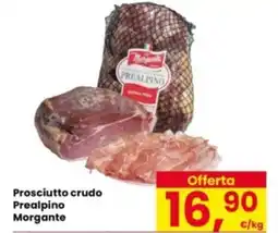 Eurospar Prosciutto crudo Prealpino Morgante offerta