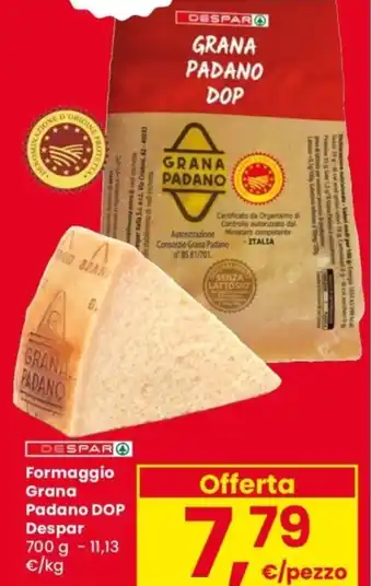 Formaggio Grana Padano DOP Despar