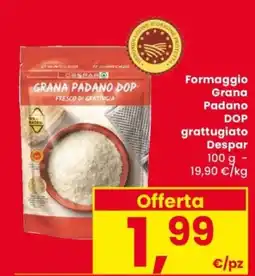 Despar Formaggio Grana Padano DOP grattugiato Despar offerta
