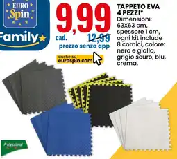 Eurospin Tappeto eva offerta