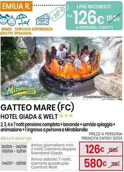 Eurospin Gatteo mare (fc) hotel giada & welt offerta