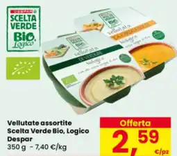 Eurospar Vellutate Scelta Verde Bio, Logico Despar offerta