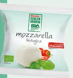 Eurospar Mozzarella Scelta Verde Bio, Logico Despar offerta