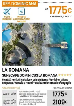 Eurospin Sunscape dominicus la romana offerta