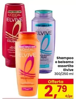 Despar Shampoo o balsamo Elvive offerta