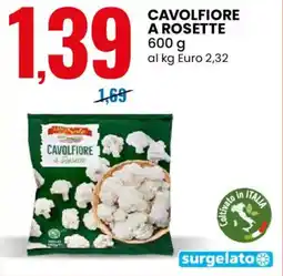 Eurospin Delizie dal sole cavolfiore a rosette offerta