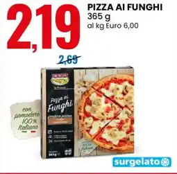 Eurospin Pizza ai funghi offerta