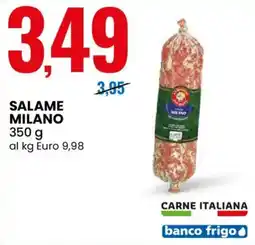 Eurospin Salame milano offerta
