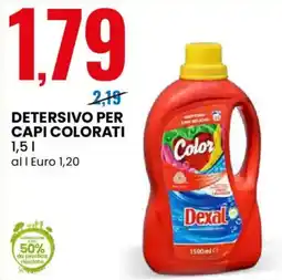 Eurospin Dexal detersivo per capi colorati offerta