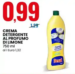 Eurospin Dexal crema detergente al profumo di limone offerta