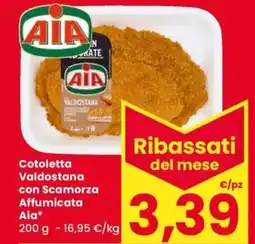 Despar Cotoletta Valdostana con Scamorza Affumicata Aia offerta