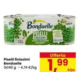 Despar Piselli finissimi Bonduelle offerta