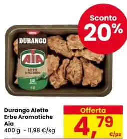 Despar Durango Alette Erbe Aromatiche Aia offerta
