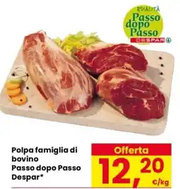 Despar Polpa famiglia di bovino Passo dopo Passo Despar offerta