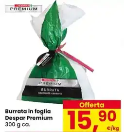 Despar Burrata in foglia Despar Premium offerta