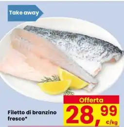 Despar Filetto di branzino fresco offerta