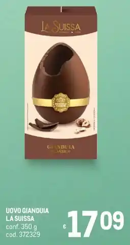 Metro Uovo gianduia LA SUISSA offerta