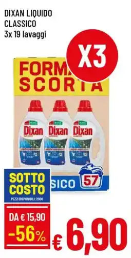 Galassia Dixan liquido classico offerta