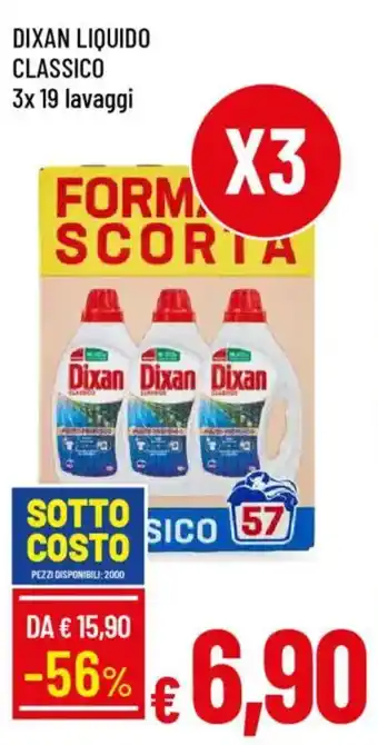 Dixan liquido classico