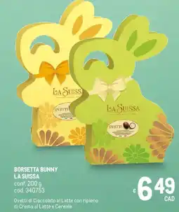 Metro Borsetta bunny LA SUISSA offerta