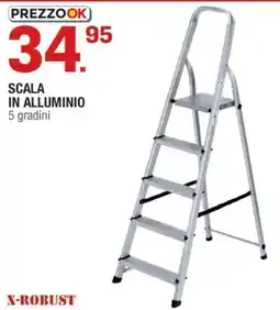 Brico OK X-ROBUST Scala in alluminio 5 gradini offerta