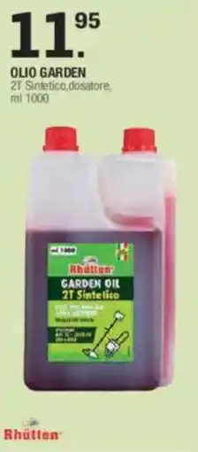 Brico OK Rhütten Olio garden offerta