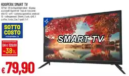 Galassia KOOPERX SMART TV 32" hd offerta