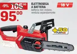 Brico OK Einhell elettrosega a batteria offerta