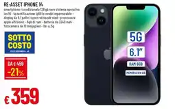 Galassia RE-ASSET IPHONE 14 offerta