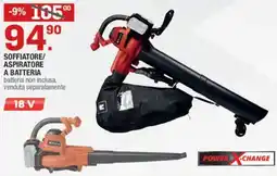 Brico OK Soffiatore/ aspibatteria non inclusa, venduta separatamente offerta