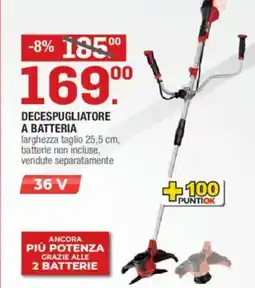 Brico OK Einhell decespugliatore a batteria offerta