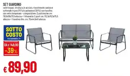 Galassia Set giardino offerta