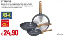 Galassia Set 3 padelle offerta