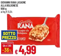 Galassia Giovanni rana lasagne alla bolognese offerta