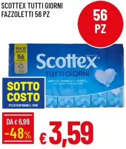 Galassia Scottex tutti giorni fazzoletti offerta