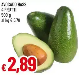 Galassia Avocado hass 4 frutti offerta